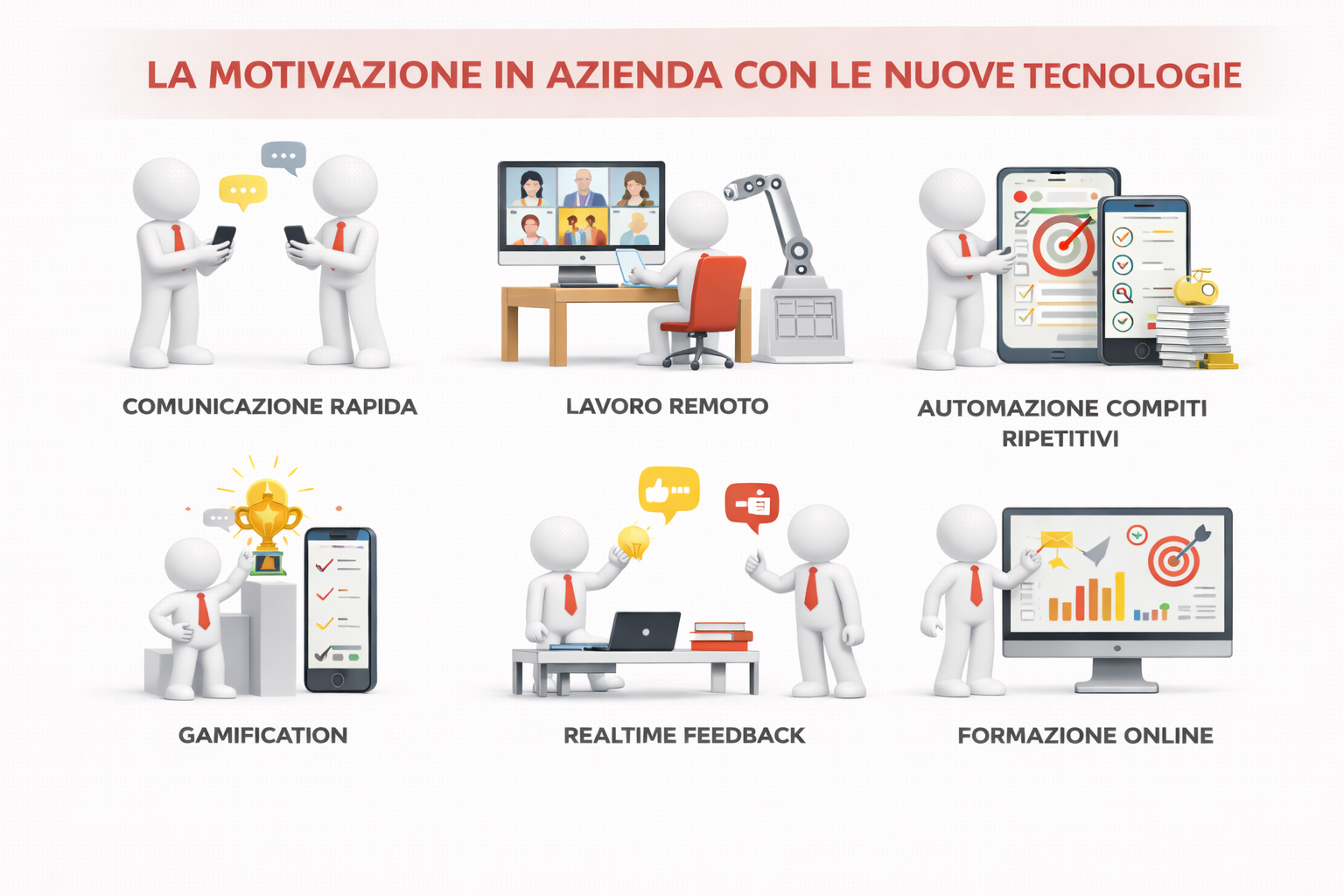 La motivazione in azienda con le nuove tecnologie
