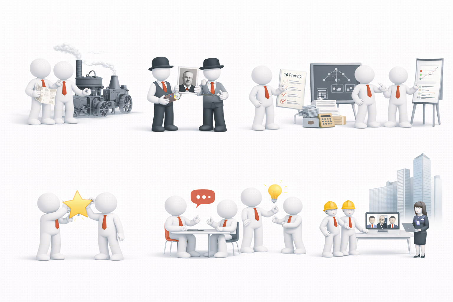 The 14 principles of Management: the history