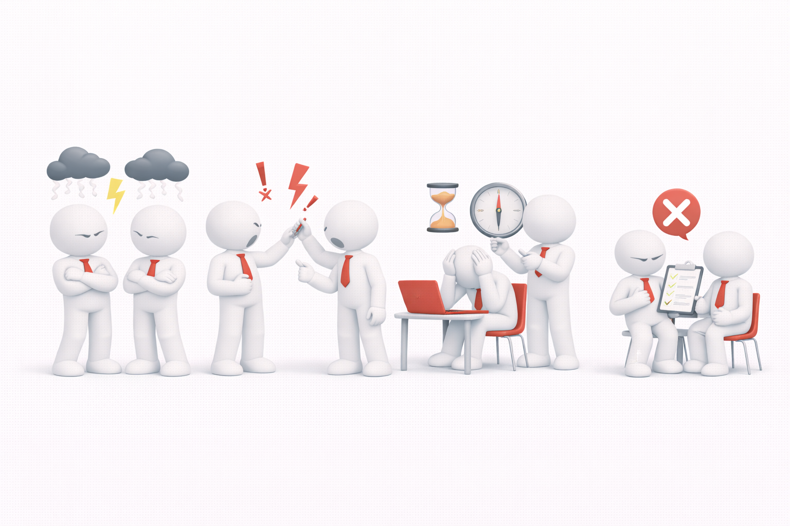 Inefficiency lies in labour relations