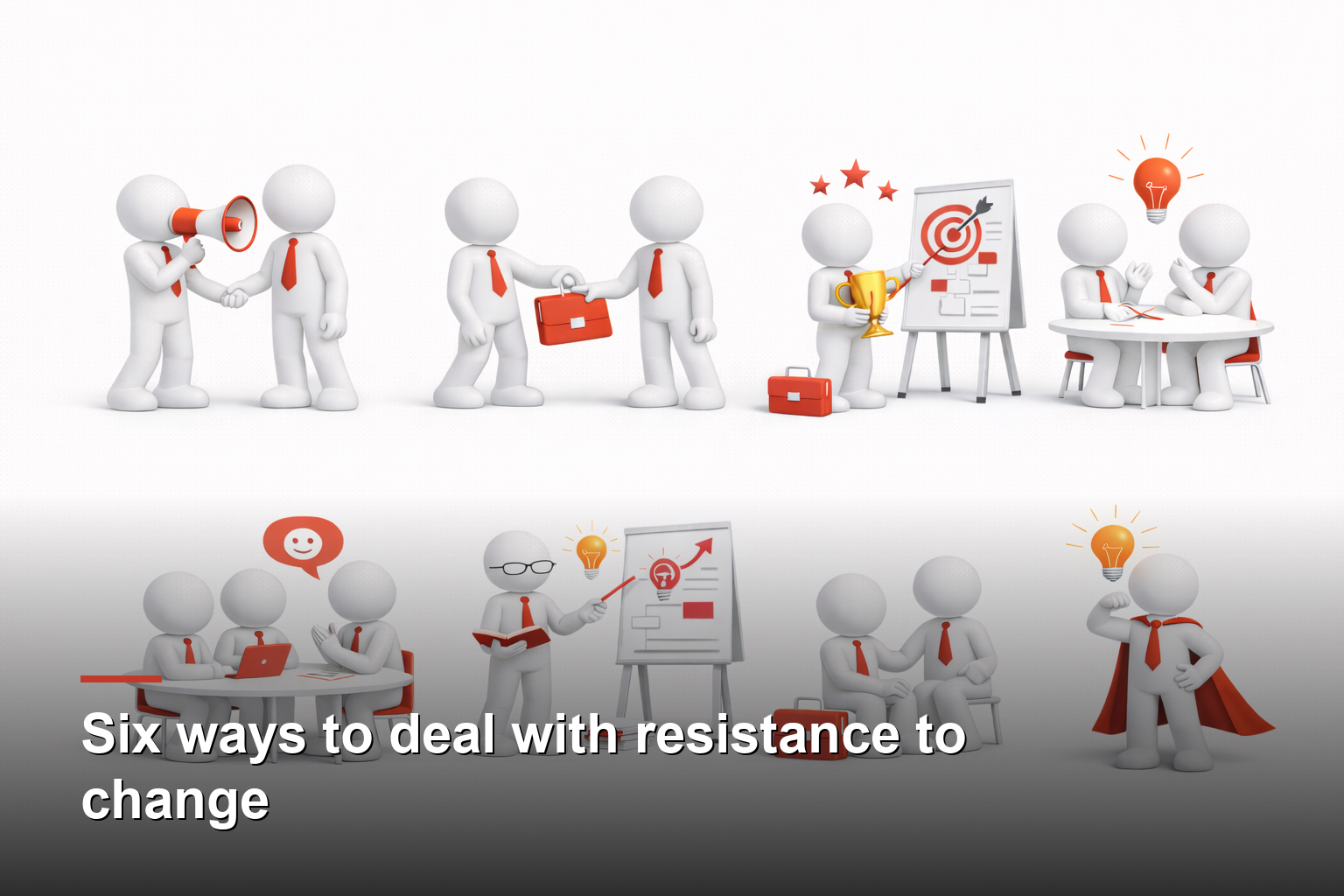 Six ways to deal with resistance to change