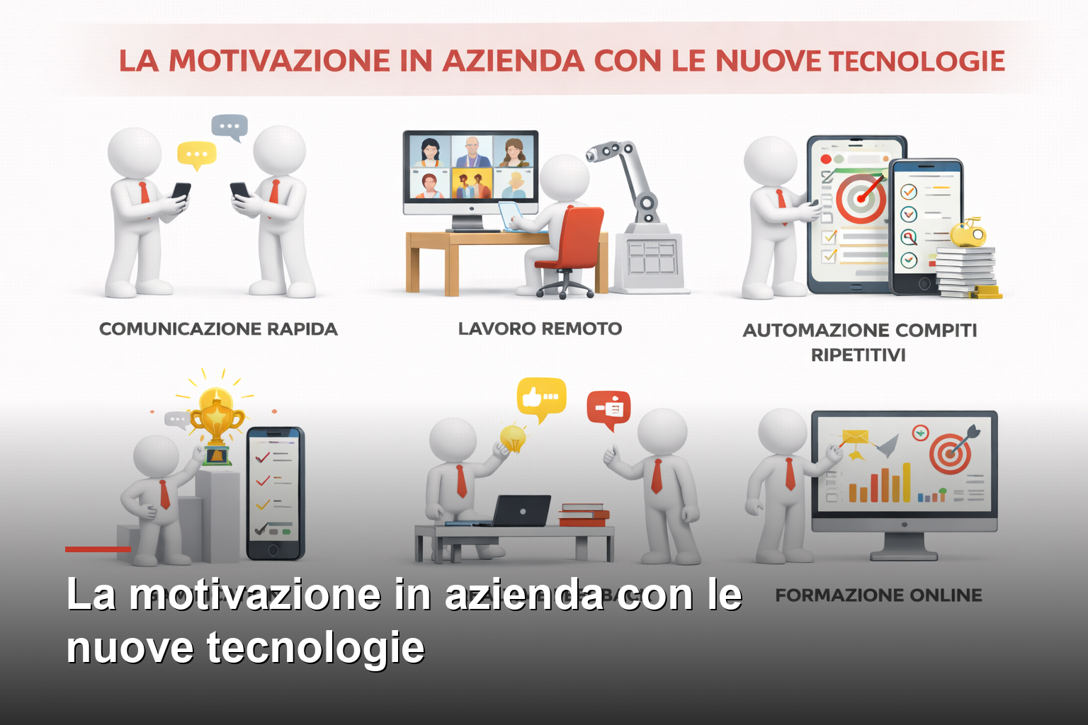 La motivazione in azienda con le nuove tecnologie