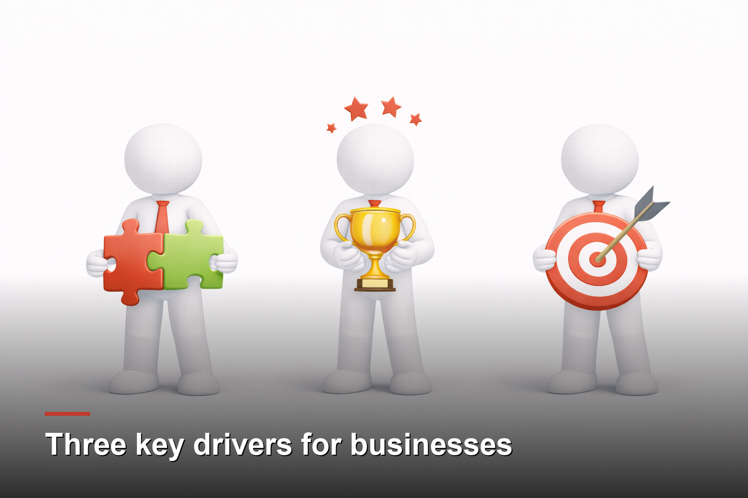 Three key drivers for businesses