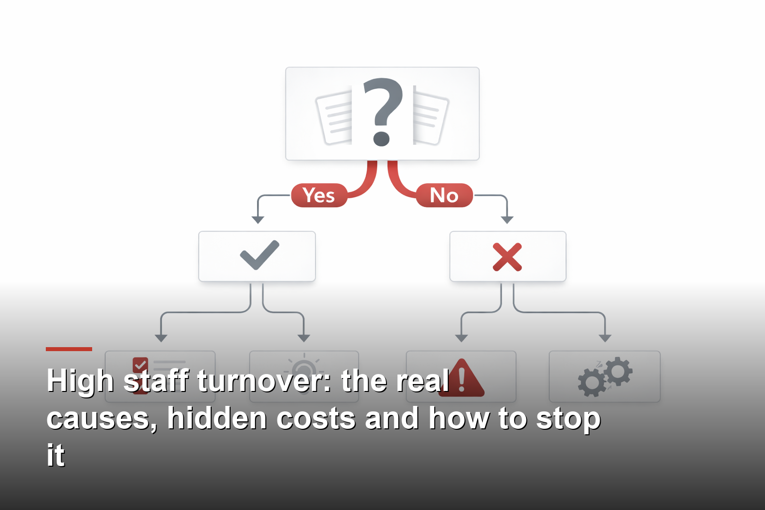 High staff turnover: the real causes, hidden costs and how to stop it